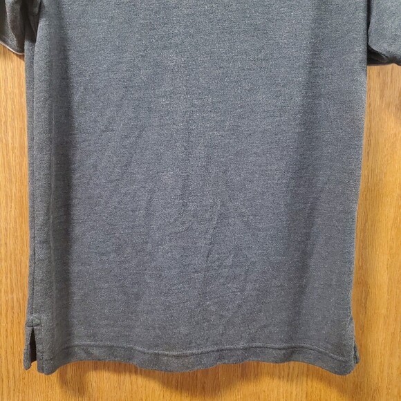 Travis Mathew Golf Polo Shirt Gray Logo Embroidered Mens Sz Small - Picture 9 of 15